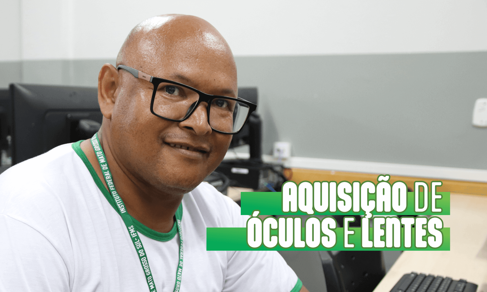 Aquisição de óculos e lentes