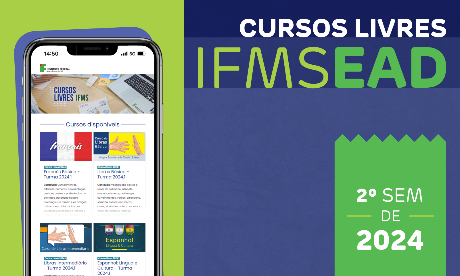 Cursos Livres 2024.2