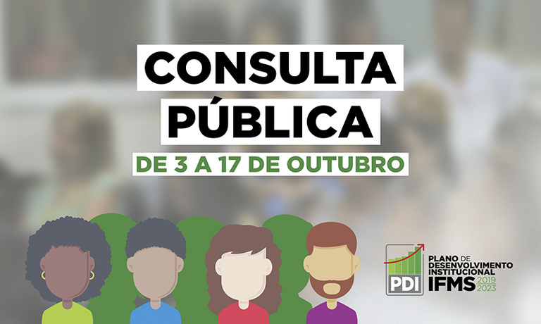 Consulta pública à minuta do PDI