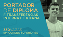 Transferência interna e externa e portador de diploma