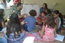 Crianças podem participar de contação de histórias e brincadeiras - Foto: Campus Coxim/IFMS