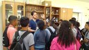 Os estudantes da Escola Municipal João de Lima Paes conheceram os laboratórios do Campus Nova Andradina