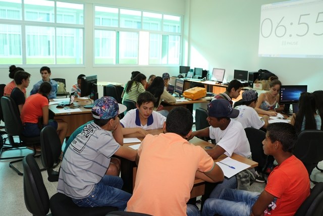 Maker Day contou com 40 estudantes participantes - Foto: Campus Ponta Porã