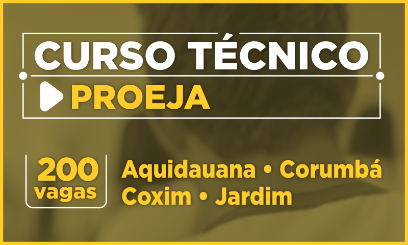 Cursos técnicos - modalidade Proeja