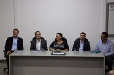 Dirigentes se reuniram na sede da UFGD, em Dourados, na segunda, 11.