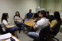 Um dos assuntos abordados na reunião setorial da Gestão de Pessoas foram as ações relacionadas à qualidade de vida do servidor