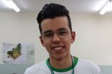 Rafael foi escolhido para participar de Parlamento Jovem - Foto: Campus Naviraí Rafael foi escolhido para participar de Parlamento Jovem - Foto: Campus Naviraí