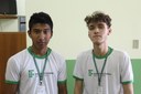 Estudantes conquistaram medalhas de prata e bronze na competição