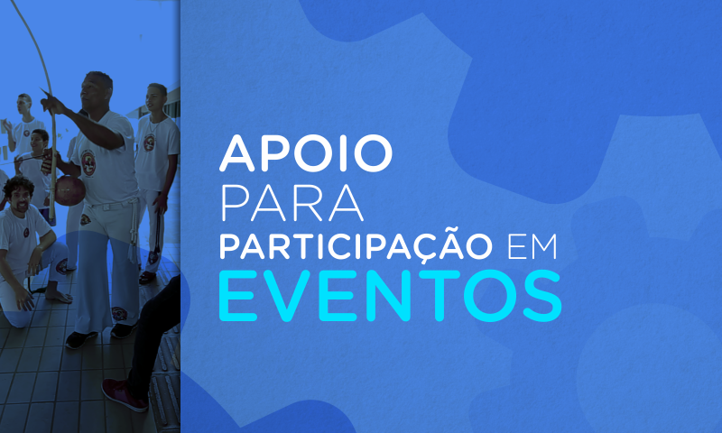 Apoio para participação em eventos