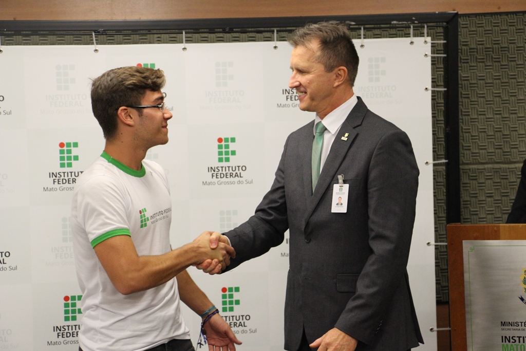 Cerimônia de premiação das olimpíadas de conhecimento 2016