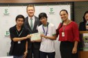 Lucas Maekawa, do Campus Campo Grande, recebeu três premiações na cerimônia