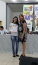 Giovanna Oliveira recebeu menção honrosa como aluna-destaque