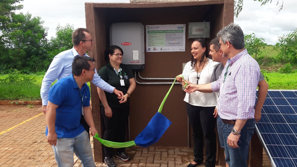 IFMS inaugura usina de energia solar em Campo Grande