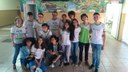 Todas as atividades na escola municipal foram realizadas por estudantes do IF. Foto: Campus Campo Grande