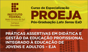 Especialização Proeja