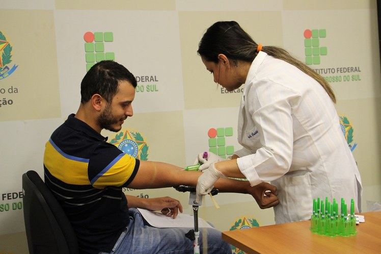 Palestra sobre doação de medula